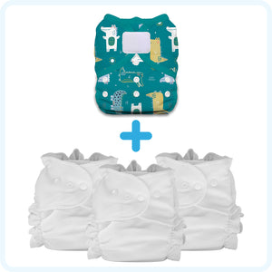 Thirsties Cloth Diapers Duo Duet Pack Crockin Hook and Loop