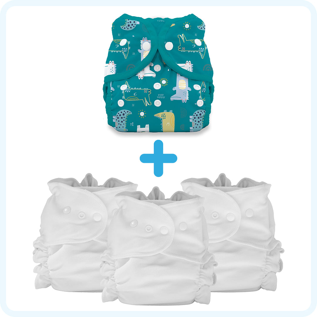 Thirsties Cloth Diapers Duo Duet Pack Crockin Snaps