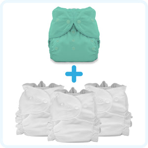 Thirsties Cloth Diapers Duo Duet Pack Opal Snaps