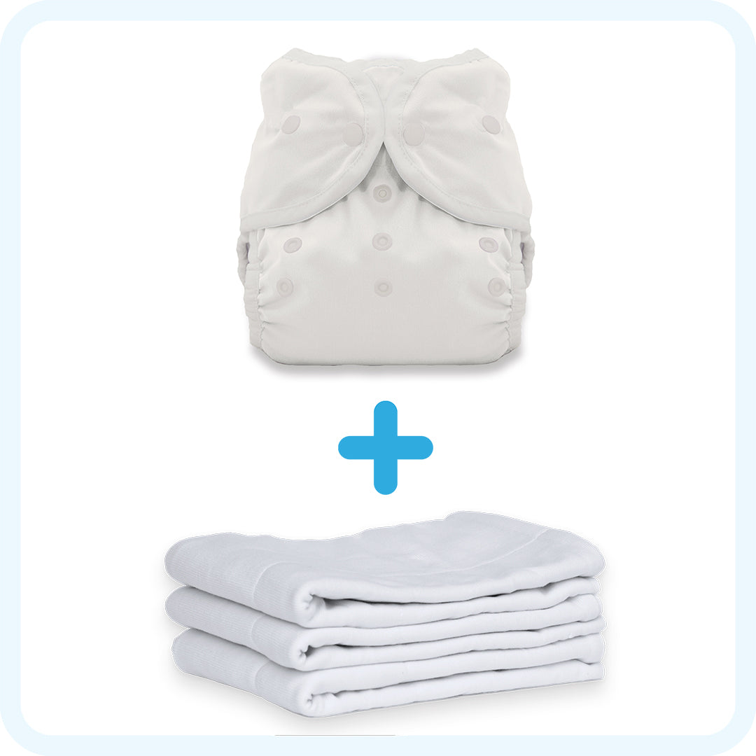 Image of Thirsties Budget Bundle with a Birch snap Duo Wrap