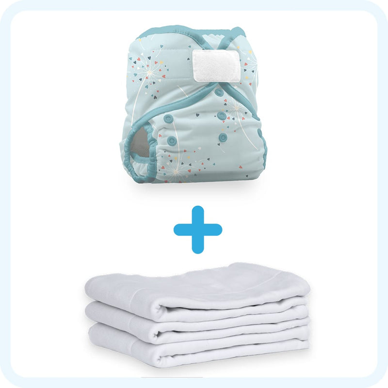 Image of Thirsties Budget Bundle in Blowing Kisses