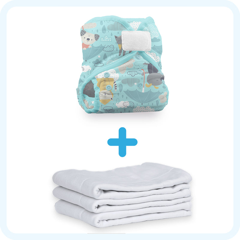 Image of Thirsties Cloth Diaper Packages Budget Bundle