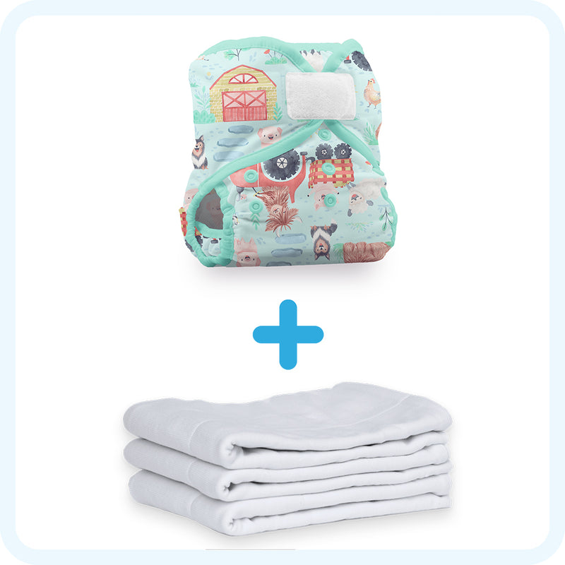 Image of Thirsties Cloth Diaper Packages Budget Bundle
