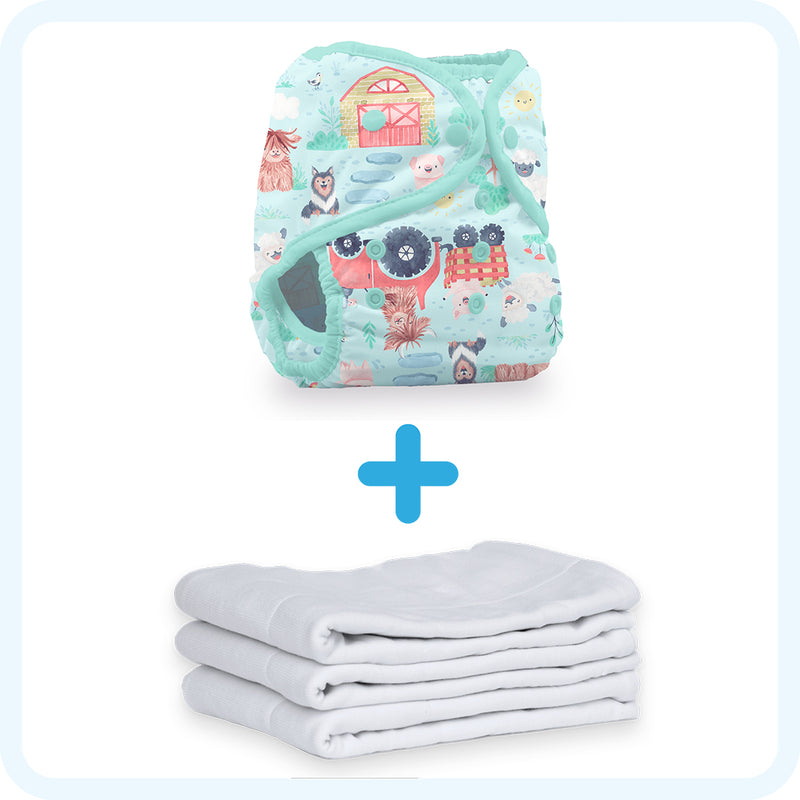 Image of Thirsties Cloth Diaper Packages Budget Bundle