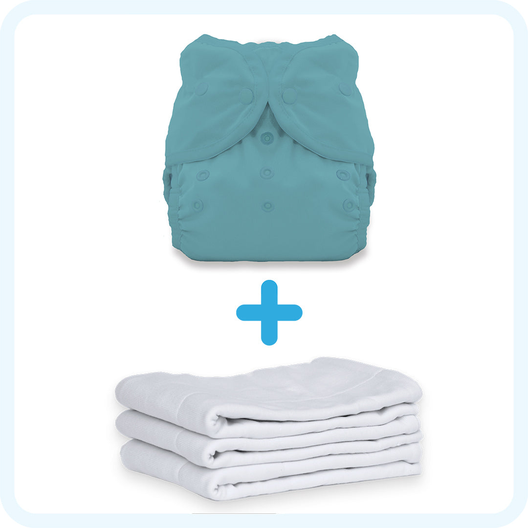 Image of Thirsties Budget Bundle with a Lagoon snap Duo Wrap