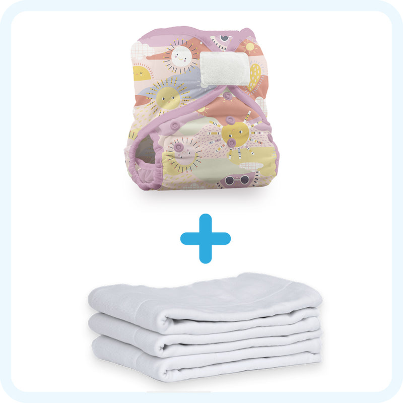 Image of Thirsties Cloth Diaper Packages Budget Bundle