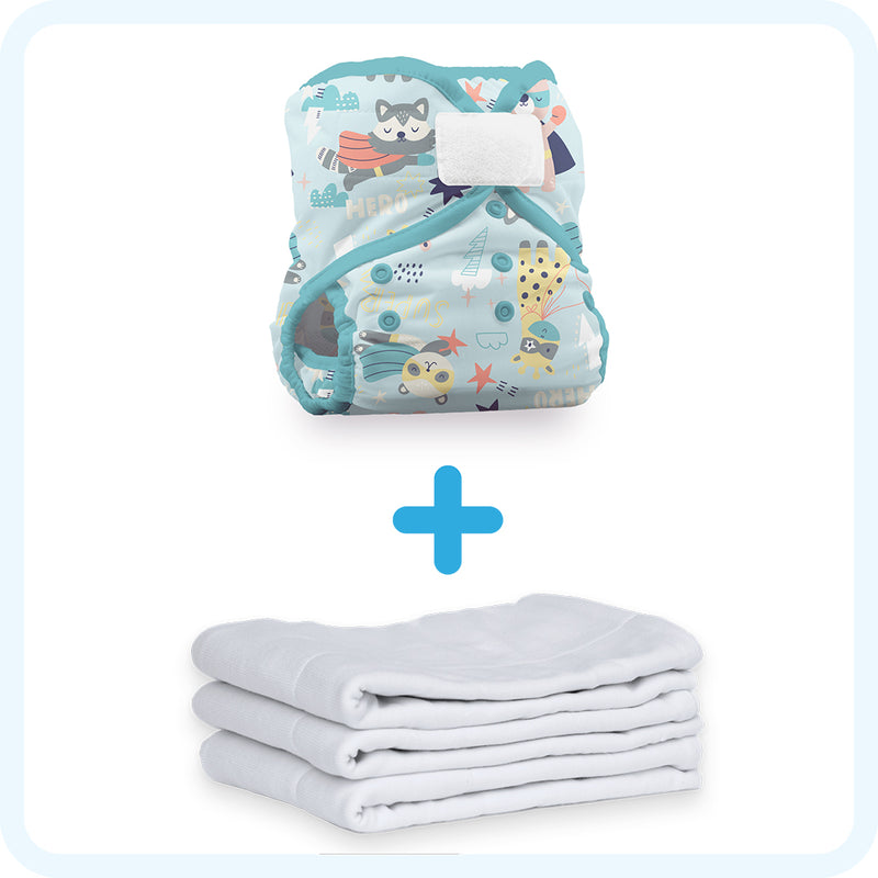 Image of Thirsties Cloth Diaper Packages Budget Bundle
