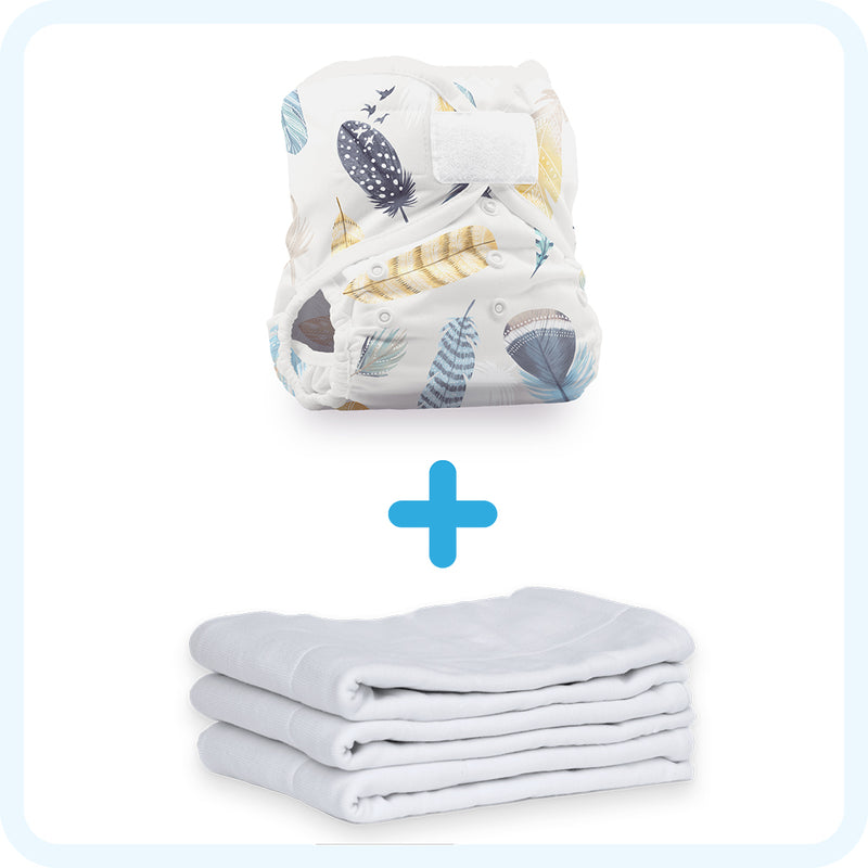 Image of Thirsties Cloth Diaper Packages Budget Bundle