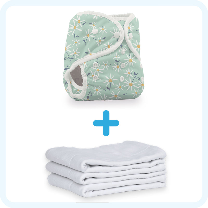 Image of Thirsties Cloth Diaper Packages Budget Bundle