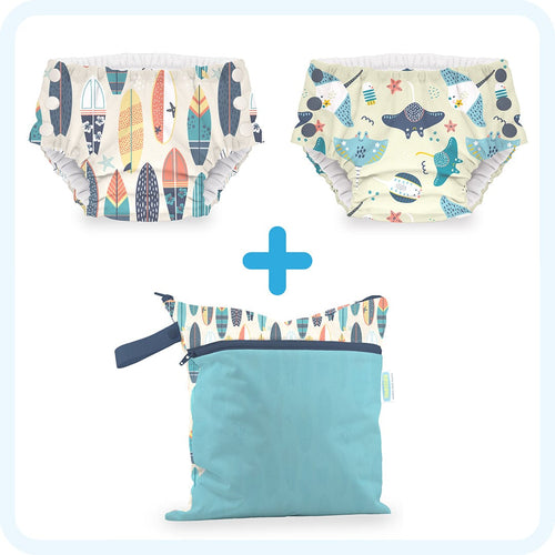 Image of Thirsties Cloth Diaper Packages Splash Pack (B)