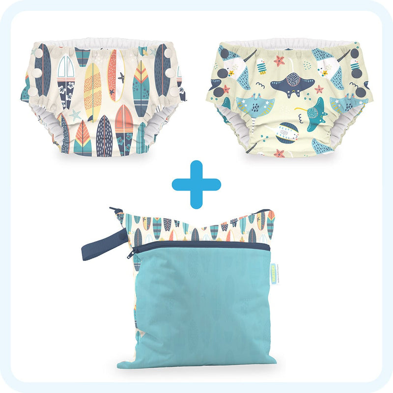 Image of Thirsties Cloth Diaper Packages Splash Pack (B)