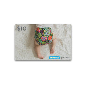 Image of Thirsties Baby gift card