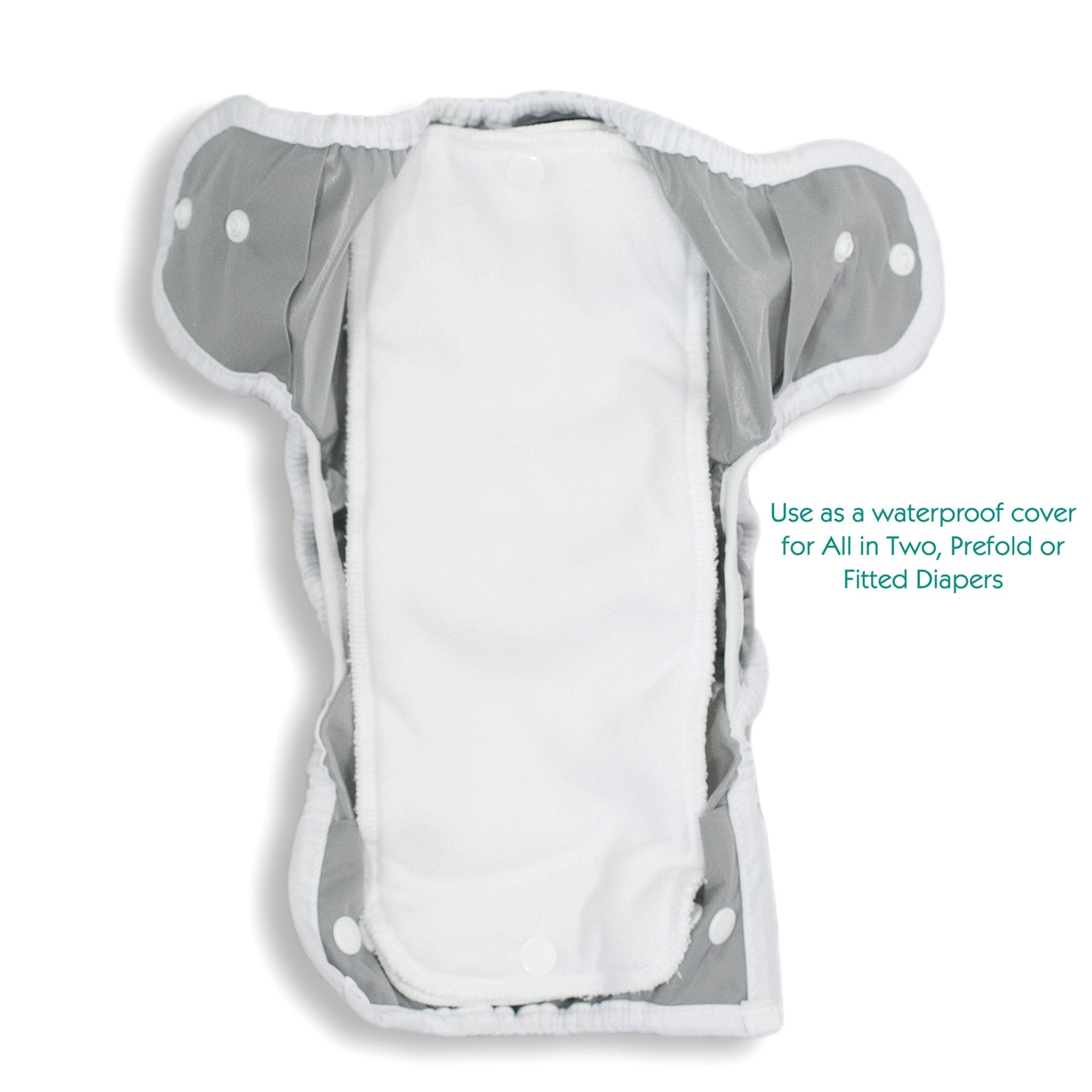 '-Image of Thirsties Duo Wrap Snap Open Graphic Showing Insert in Diaper