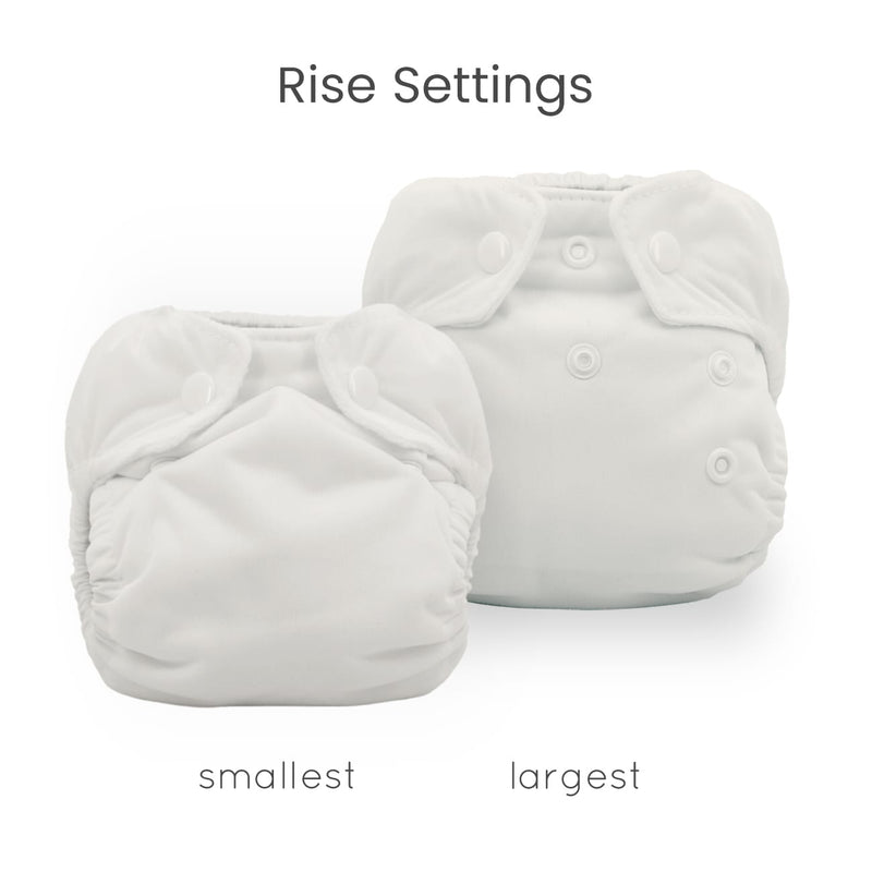-Image of Thirsties Cloth Diapers Natural Newborn All in One