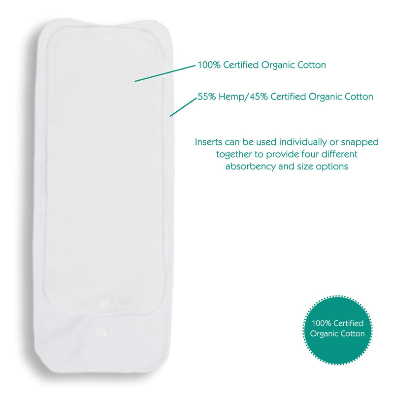 -Image of Thirsties Cloth Diapers Natural One Size Pocket Diaper