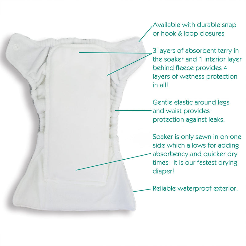 -Image of Thirsties Cloth Diapers Newborn All in One