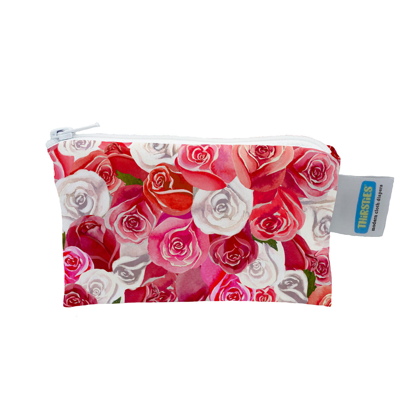 Image of Thirsties Simple Pouch in Rosy