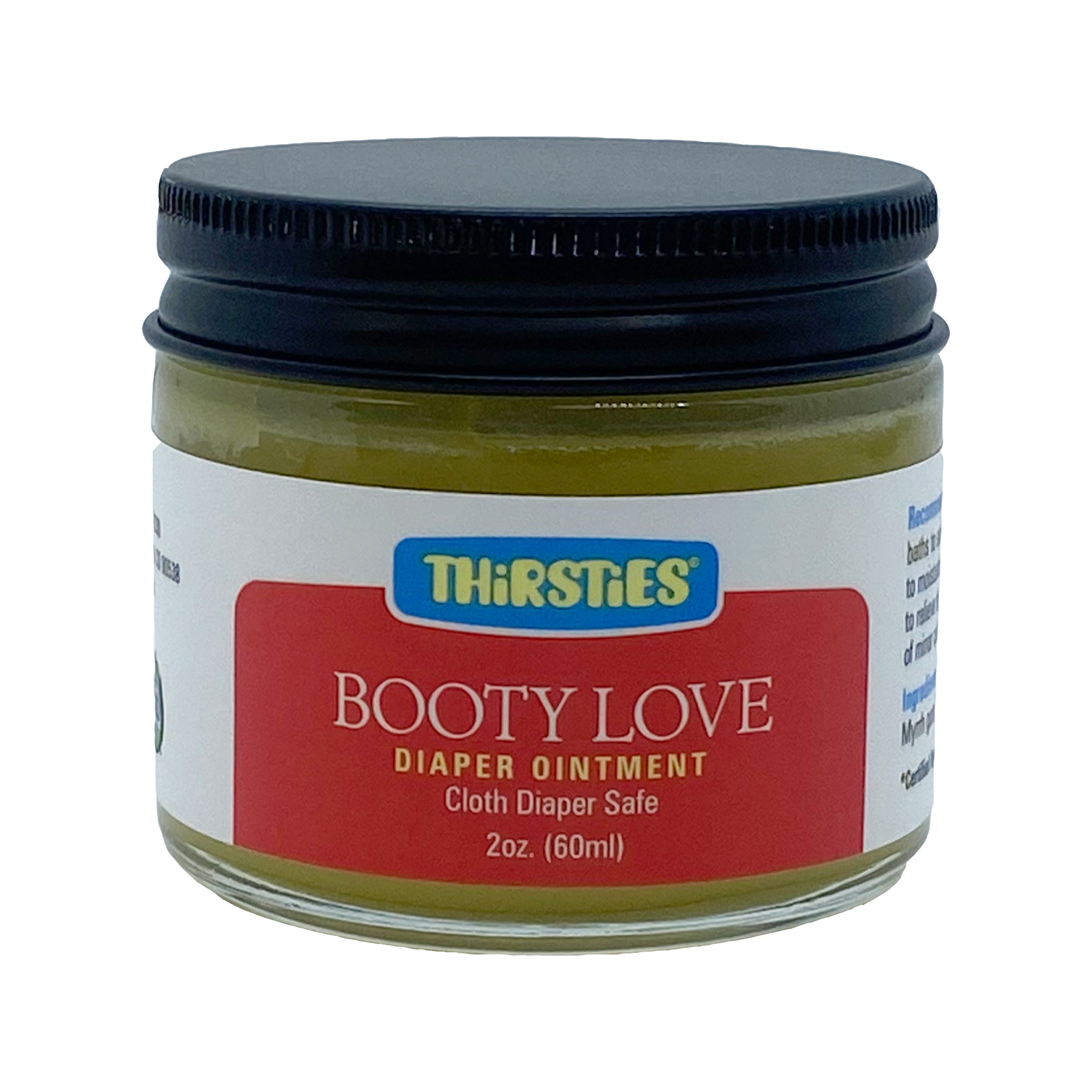 Image of Thirsties Booty Love Diaper Ointment 2oz. jar