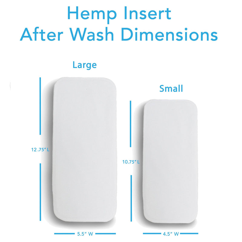-Image of Thirsties Accessories Hemp Inserts 2 pack