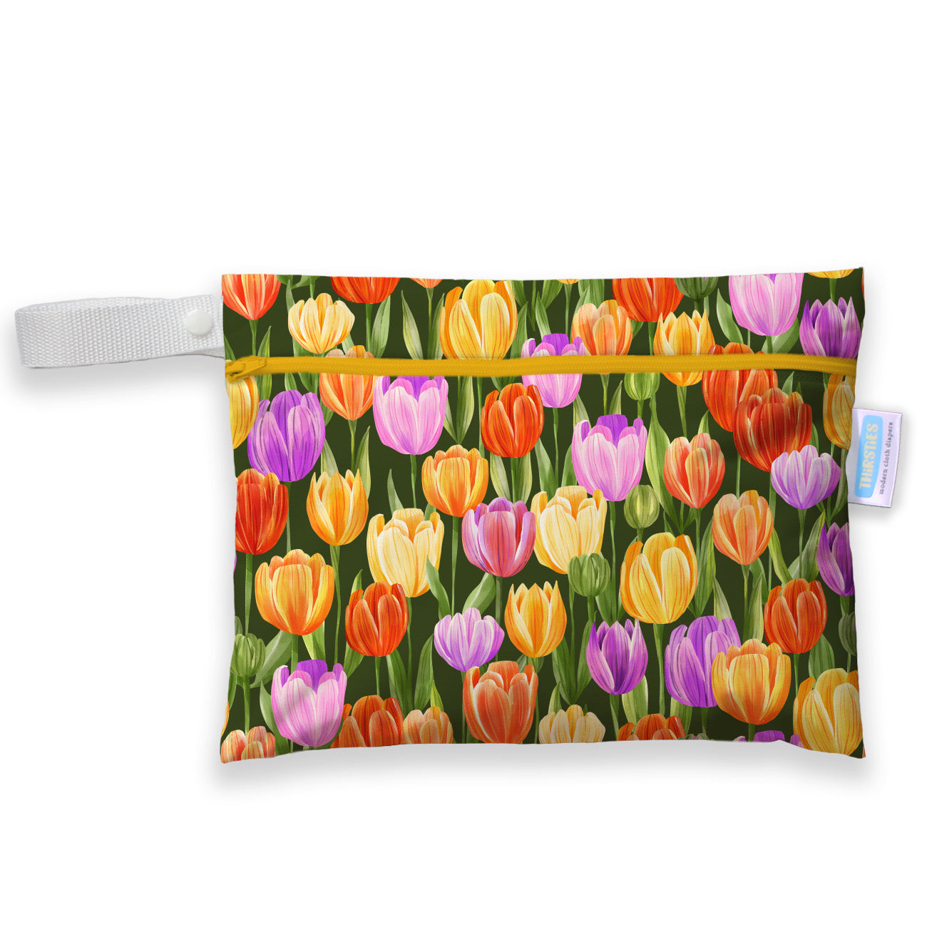 Image of Thirsties Mini Wet Bag in Tulips