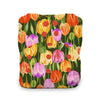One Size All In One One Size 8 - 40 lbs (4 - 18 kg) / Snap / Tulips