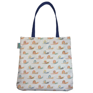 Outlet Simple Tote Bag - Rainbow Snail