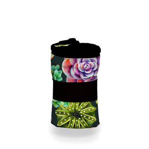 -image of rolled desert bloom deluxe wet bag