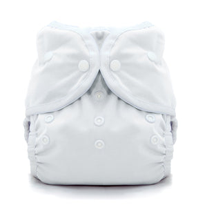 Image of Thirsties Snap Duo Wrap White Size One diaper